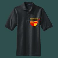 Heavyweight Cotton Pique Polo with Pocket Thumbnail