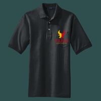 Heavyweight Cotton Pique Polo with Pocket Thumbnail