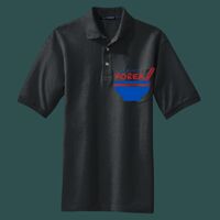 Heavyweight Cotton Pique Polo with Pocket Thumbnail