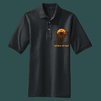 Heavyweight Cotton Pique Polo with Pocket Thumbnail