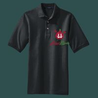 Heavyweight Cotton Pique Polo with Pocket Thumbnail