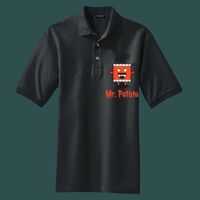 Heavyweight Cotton Pique Polo with Pocket Thumbnail