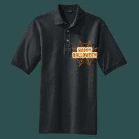 Heavyweight Cotton Pique Polo with Pocket Thumbnail