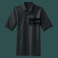 Heavyweight Cotton Pique Polo with Pocket Thumbnail