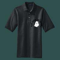 Heavyweight Cotton Pique Polo with Pocket Thumbnail