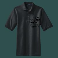 Heavyweight Cotton Pique Polo with Pocket Thumbnail