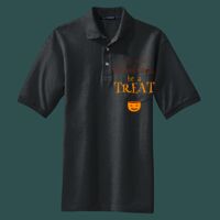 Heavyweight Cotton Pique Polo with Pocket Thumbnail