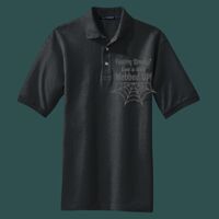 Heavyweight Cotton Pique Polo with Pocket Thumbnail
