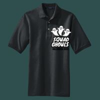 Heavyweight Cotton Pique Polo with Pocket Thumbnail