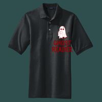 Heavyweight Cotton Pique Polo with Pocket Thumbnail