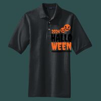 Heavyweight Cotton Pique Polo with Pocket Thumbnail