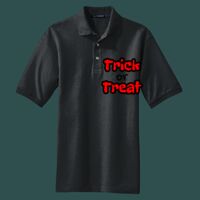 Heavyweight Cotton Pique Polo with Pocket Thumbnail