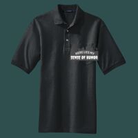 Heavyweight Cotton Pique Polo with Pocket Thumbnail