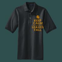 Heavyweight Cotton Pique Polo with Pocket Thumbnail
