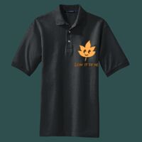 Heavyweight Cotton Pique Polo with Pocket Thumbnail