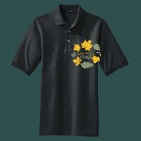 Heavyweight Cotton Pique Polo with Pocket Thumbnail