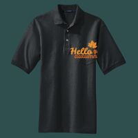 Heavyweight Cotton Pique Polo with Pocket Thumbnail