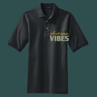 Heavyweight Cotton Pique Polo with Pocket Thumbnail