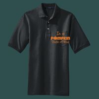 Heavyweight Cotton Pique Polo with Pocket Thumbnail