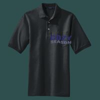 Heavyweight Cotton Pique Polo with Pocket Thumbnail