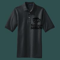 Heavyweight Cotton Pique Polo with Pocket Thumbnail