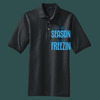 Heavyweight Cotton Pique Polo with Pocket Thumbnail