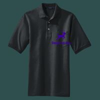 Heavyweight Cotton Pique Polo with Pocket Thumbnail