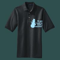 Heavyweight Cotton Pique Polo with Pocket Thumbnail
