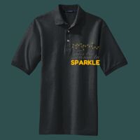 Heavyweight Cotton Pique Polo with Pocket Thumbnail