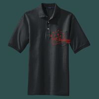 Heavyweight Cotton Pique Polo with Pocket Thumbnail
