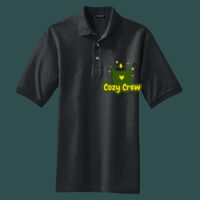 Heavyweight Cotton Pique Polo with Pocket Thumbnail