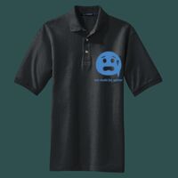 Heavyweight Cotton Pique Polo with Pocket Thumbnail