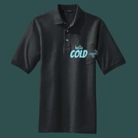 Heavyweight Cotton Pique Polo with Pocket Thumbnail