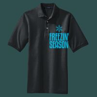 Heavyweight Cotton Pique Polo with Pocket Thumbnail