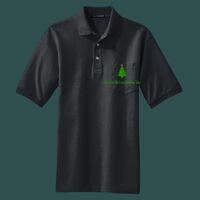 Heavyweight Cotton Pique Polo with Pocket Thumbnail