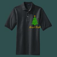 Heavyweight Cotton Pique Polo with Pocket Thumbnail