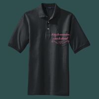 Heavyweight Cotton Pique Polo with Pocket Thumbnail