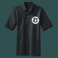 Heavyweight Cotton Pique Polo with Pocket Thumbnail