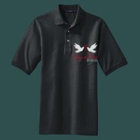 Heavyweight Cotton Pique Polo with Pocket Thumbnail