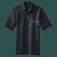 Heavyweight Cotton Pique Polo with Pocket Thumbnail