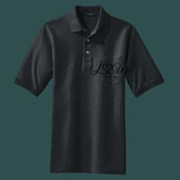 Heavyweight Cotton Pique Polo with Pocket Thumbnail