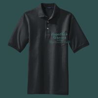 Heavyweight Cotton Pique Polo with Pocket Thumbnail