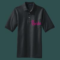 Heavyweight Cotton Pique Polo with Pocket Thumbnail