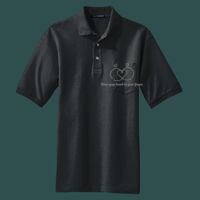 Heavyweight Cotton Pique Polo with Pocket Thumbnail