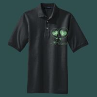 Heavyweight Cotton Pique Polo with Pocket Thumbnail