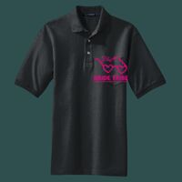 Heavyweight Cotton Pique Polo with Pocket Thumbnail