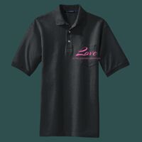 Heavyweight Cotton Pique Polo with Pocket Thumbnail