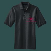 Heavyweight Cotton Pique Polo with Pocket Thumbnail
