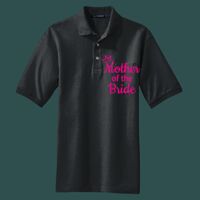 Heavyweight Cotton Pique Polo with Pocket Thumbnail