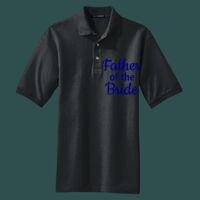 Heavyweight Cotton Pique Polo with Pocket Thumbnail